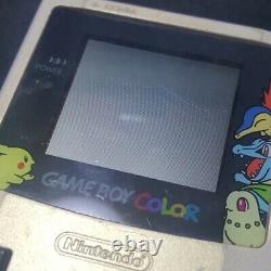 Nintendo Game Boy Color Pokemon Gold Silver Memorial ver. Limited Rare Working