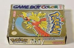 Nintendo Game Boy Color, Pokemon Goldene Edition, OVP, CIB, speichern möglich