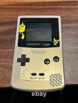 Nintendo Game Boy Color Pokémon Ltd Edition Pkachu Gold Silver Rare & Bugs Bunny