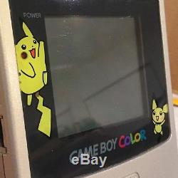 Nintendo Game Boy Color Pokemon Pikachu Edition Simpsons Krusty House Gbc Rpg