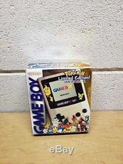 Nintendo Game Boy Color Pokemon Silver Edition Console Complete in Box