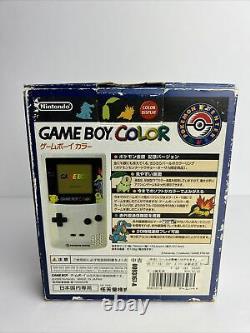 Nintendo Game Boy Color Pokemon Silver Edition Handheld System