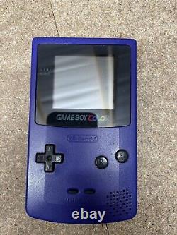 Nintendo Game Boy Color Purple Blaze Xploder Cheat Cartridge Bundle