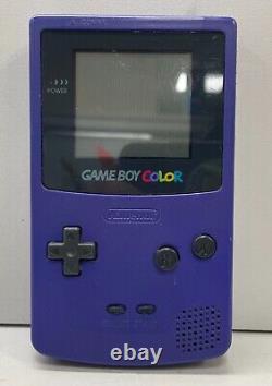 Nintendo Game Boy Color Purple S020700326588 kh