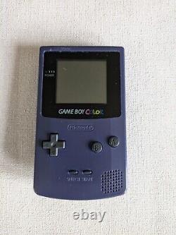 Nintendo Game Boy Color Purple (boxed & Complete)