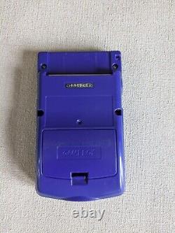 Nintendo Game Boy Color Purple (boxed & Complete)