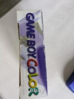 Nintendo Game Boy Color Purple (boxed & Complete)