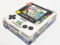 Nintendo Game Boy Color Silver Pokemon Center Japan Import