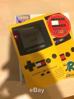 Nintendo Game Boy Color Special Edition TOMMY HILFIGER Bundle with OG Box (Rare)