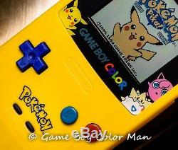 Nintendo Game Boy Color Special Pikachu Edition Console Only Mint Condition