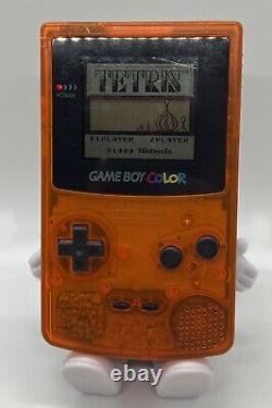 Nintendo Game Boy Color System Black/Orange Daiei Hawks G8