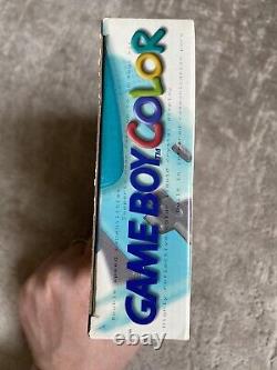 Nintendo Game Boy Color Teal Boxed Not Complete Free U. K. P&P