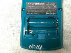 Nintendo Game Boy Color Teal withbox Handheld GBC Tested & Working Japanese Import