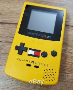 Nintendo Game Boy Color Tommy Hilfiger Special Edition Yellow CGB-001 Excellent