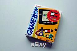 Nintendo Game Boy Color Tommy Hilfiger Yellow Brand New in Box