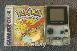 Nintendo Game Boy Color Transparent + Pokémon Goldene Edition (OVP)