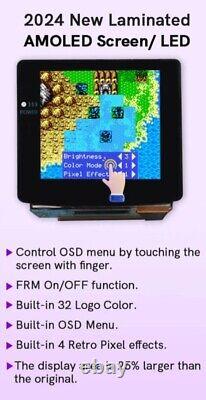 Nintendo Game Boy Color Umbreon OLED IPS Screen USB-C