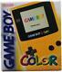 Nintendo Game Boy Color Video Game Gameboy Console Yellow Boxed + Games Bundle