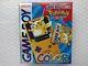 Nintendo Game Boy Color Yellow Pokemon Pikachu Handheld System Console Box Only