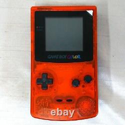 Nintendo Game Boy Color console only DAIEI Hawks Clear Orange limited Edition