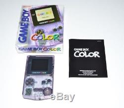 Nintendo Game Boy Color in transparent Lila + OVP NEUWERTIG