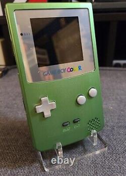 Nintendo Game Boy Color with Aluminum Shell and Buttons, TFT Backlit LCD, USB-C