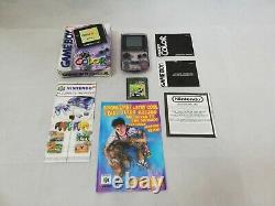 Nintendo Game Boy Colour 1998 CGB-001 Handheld Games Console + Box + Dinosaur Ga