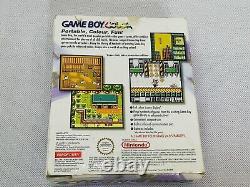 Nintendo Game Boy Colour 1998 CGB-001 Handheld Games Console + Box + Dinosaur Ga