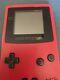 Nintendo Game Boy Colour Berry Red Good Condition Gbc Console Color