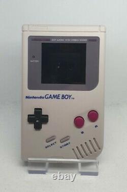 Nintendo Game Boy DMG-01 Handheld (Grey) IPS Modded (Backlit & Multi-colour)