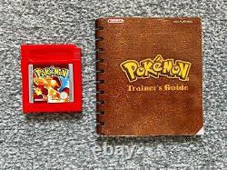 Nintendo Game Boy Gameboy Color Pokemon Red Version Boxed Manual Complete CIB