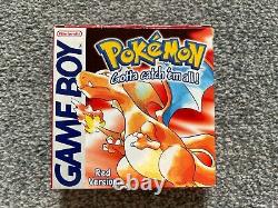 Nintendo Game Boy Gameboy Color Pokemon Red Version Boxed Manual Complete CIB