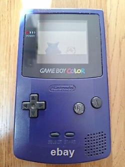 Nintendo Game Boy Handheld System Grape