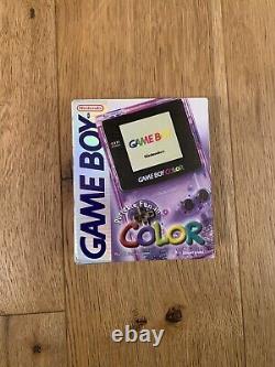 Nintendo Game Boy Handheld System Grape