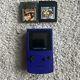 Nintendo Game Boy Handheld System Grape With 2 Games