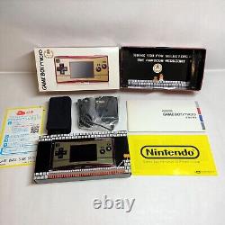 Nintendo Game Boy Micro 20th Anniversary Edition Famicom Color withBoxed Mint F/S