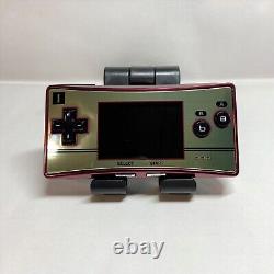 Nintendo Game Boy Micro 20th Anniversary Edition Famicom Color withBoxed Mint F/S