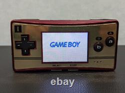 Nintendo Game Boy Micro 20th Anniversary Famicom Color In Box from Japan