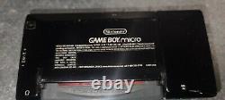 Nintendo Game Boy Micro Console Black Amazing Condition withmanuals and charger