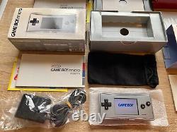 Nintendo Game Boy Micro Console Famicom, Blue, Silver & Black 4 Color Bundle Set