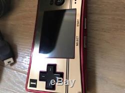 Nintendo Game Boy Micro Console Famicom Color GBA 2005 Used Japan F/S SAL