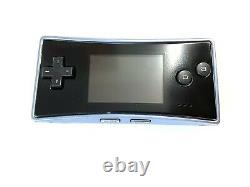 Nintendo Game Boy Micro Console Only Tested + Working New Screen Lens