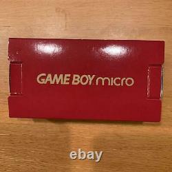 Nintendo Game Boy Micro Famicom Color 20th Anniversary Edition Excellent