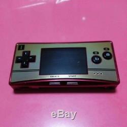 Nintendo Game Boy Micro Famicom Color Console Used Japan Free Shipping EMS