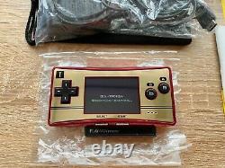 Nintendo Game Boy Micro Famicom Console with PLAY-YAN micro & Famicom MIni 6 games