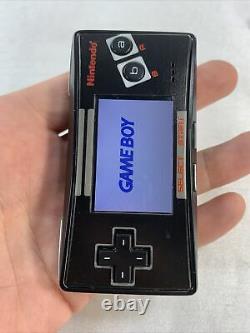 Nintendo Game Boy Micro OXY-001 w Charger Tested
