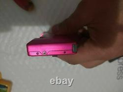 Nintendo Game Boy Micro Pink Handheld System Tested & working