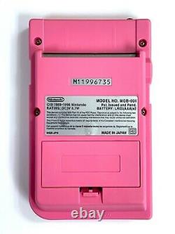Nintendo Game Boy Pocket MGB-001 Pink 100% OEM Tested Working RARE Import