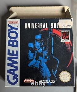 Nintendo Game Boy Universal Soldier PAL Box, Manual, Cart