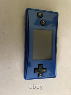 Nintendo Game Boy micro Handheld System+spare Battery+original Charger